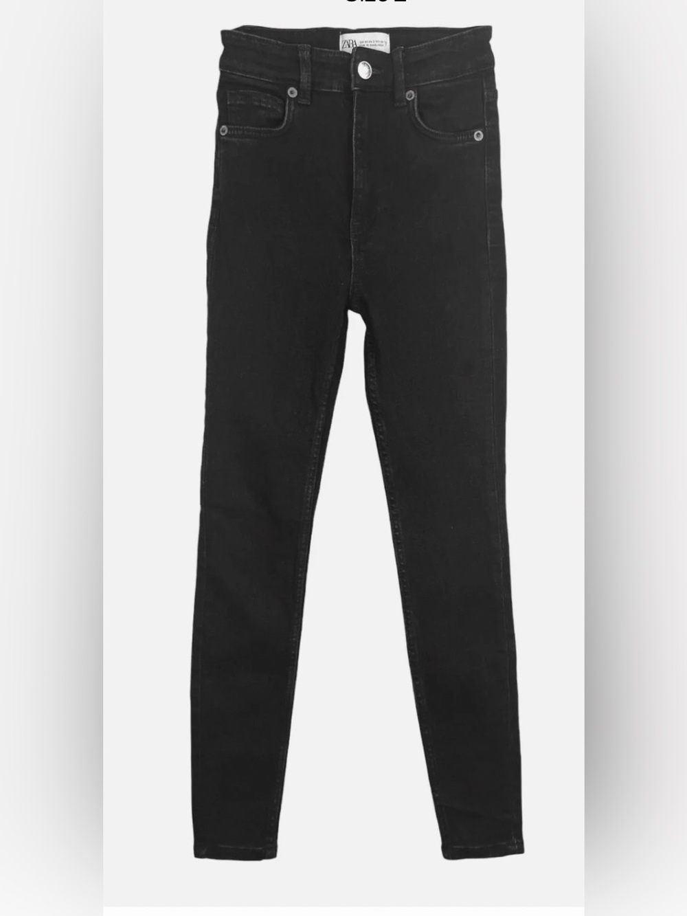 Zara High-Rise Black Women’s Skinny Jeans
